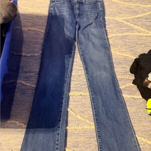 Women's Boot Cut Jeans - Blue